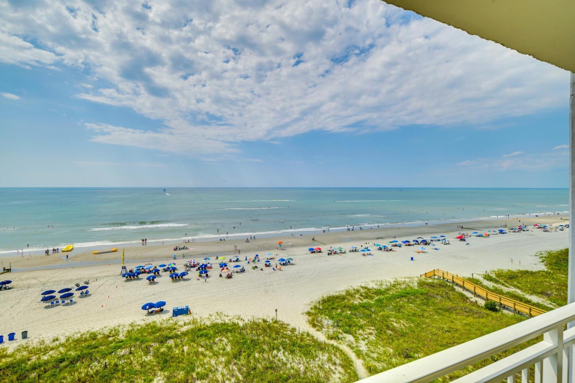 Cozy Coastal Condo With Airy Oceanfront Balcony Myrtle Beach Exterior photo