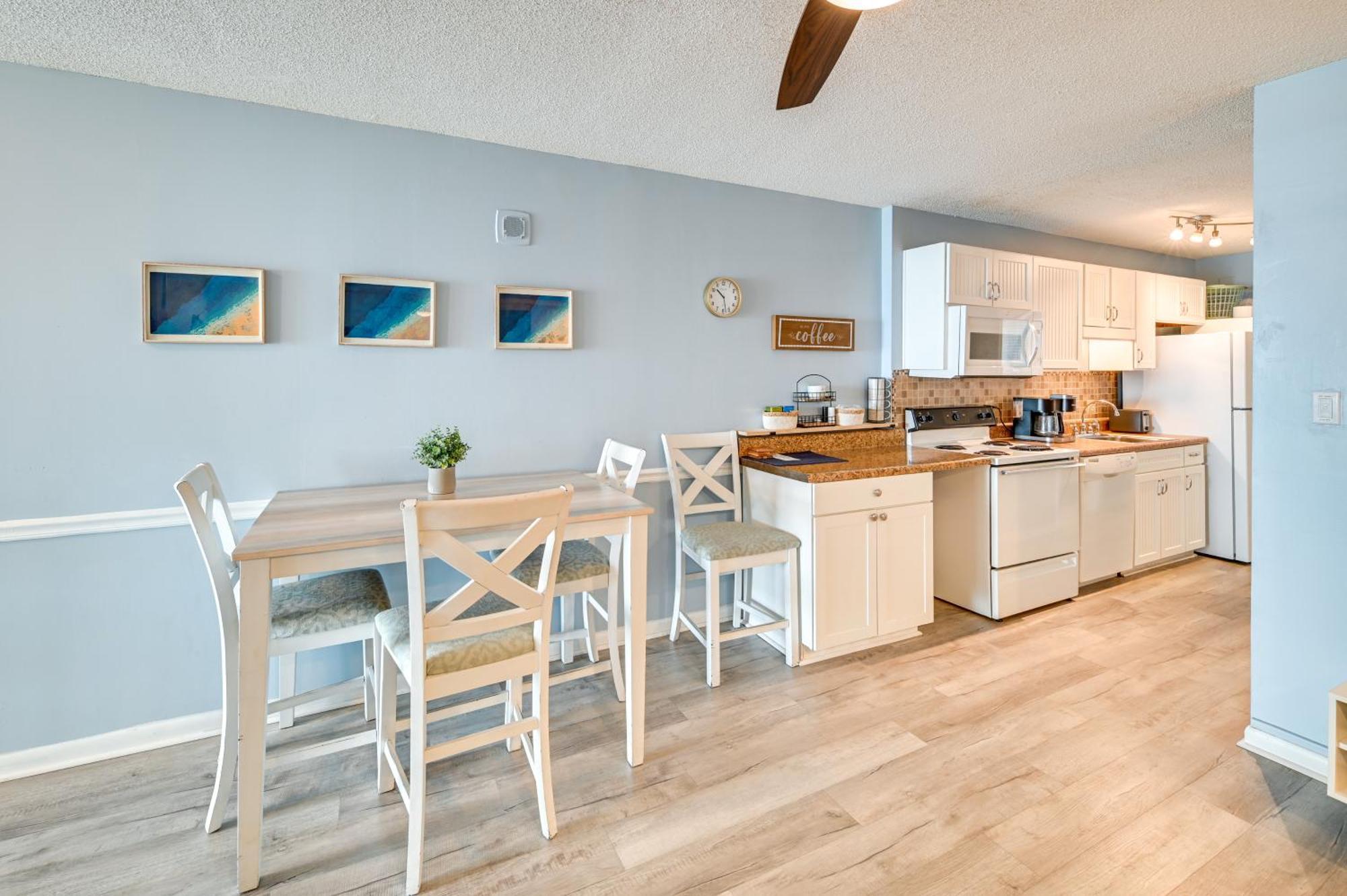 Cozy Coastal Condo With Airy Oceanfront Balcony Myrtle Beach Exterior photo